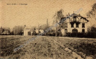 Carte postale ancienne L'Hermitage — Bois-le-Roi (Seine-et-Marne)