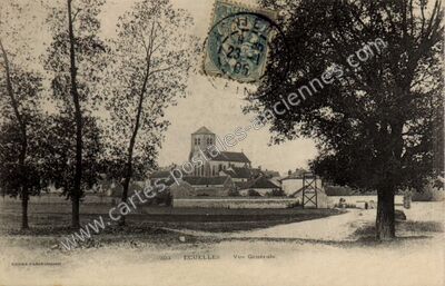 Carte postale ancienne Vue Générale — Écuelles (Seine-et-Marne)