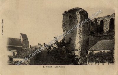 Carte postale ancienne Grez — Grez-sur-Loing (Seine-et-Marne)