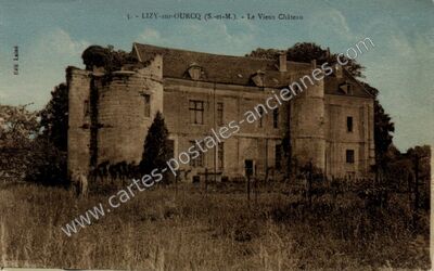 Carte postale ancienne Chateau de Lizy sur Ourcq — Lizy-sur-Ourcq (Seine-et-Marne)