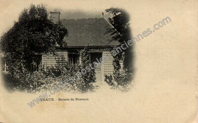 Carte postale ancienne Maison de Bossuet — Meaux (Seine-et-Marne)
