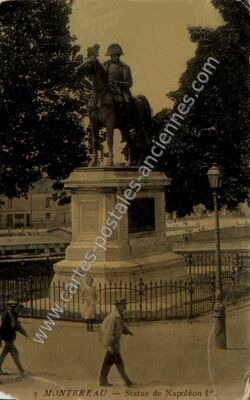 Carte postale ancienne Montereau — Montereau-sur-le-Jard (Seine-et-Marne)
