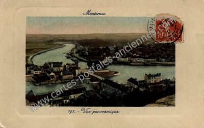 Carte postale ancienne Montereau — Montereau-sur-le-Jard (Seine-et-Marne)