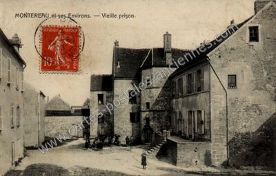 Carte postale ancienne Montereau — Montereau-sur-le-Jard (Seine-et-Marne)