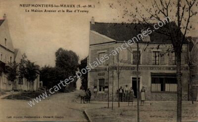 Carte postale ancienne Neufmoutiers les Meaux — Neufmoutiers-en-Brie (Seine-et-Marne)