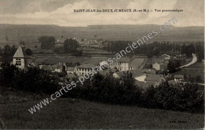 Carte postale ancienne St Jean les deux Jumeaux — Saint Jean les Deux (Seine-et-Marne)