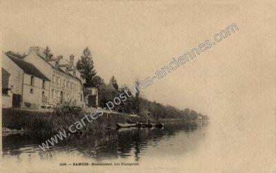 Carte postale ancienne Samois — Samois-sur-Seine (Seine-et-Marne)