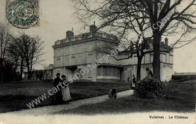 Carte postale ancienne Chateau de Vulaines — Vulaines-sur-Seine (Seine-et-Marne)