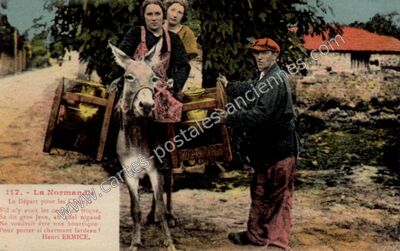 Carte postale ancienne La Normandie — Non Localisée (Seine-Maritime)
