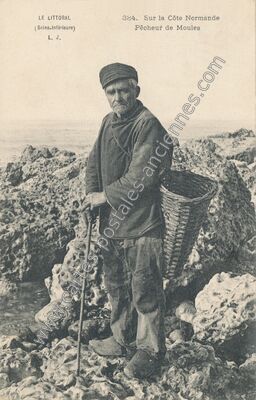 Carte postale ancienne Pecheurs — Non Localisée (Seine-Maritime)