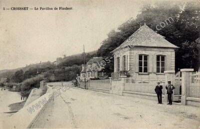 Carte postale ancienne Croisset — Canteleu (Seine-Maritime)