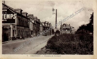 Carte postale ancienne Croisset — Canteleu (Seine-Maritime)