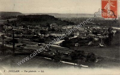 Carte postale ancienne Vue générale — Duclair (Seine-Maritime)