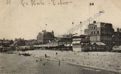 Carte postale ancienne Casino — Le Havre (Seine-Maritime)