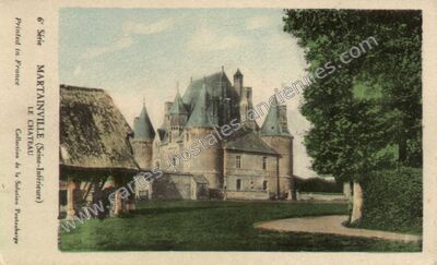 Carte postale ancienne Martainville-Épreville