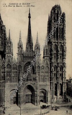Carte postale ancienne Cathedrale de Rouen — Rouen (Seine-Maritime)