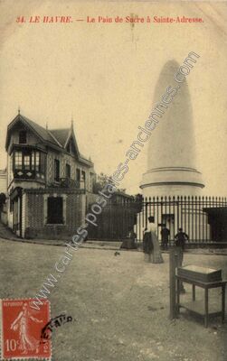 Carte postale ancienne Le Pain de Sucre à Sainte-Adresse — Sainte-Adresse (Seine-Maritime)