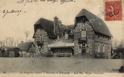 Carte postale ancienne Tourville-les-Ifs