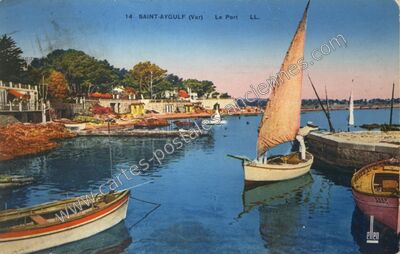 Carte postale ancienne St Aygulf — Fréjus (Var)