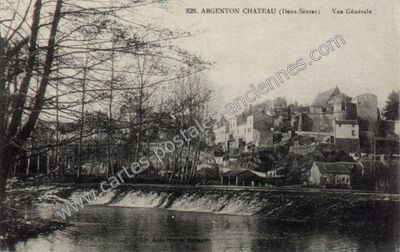 Carte postale ancienne Argenton Chateau — Argenton Chateau (Deux-Sèvres)