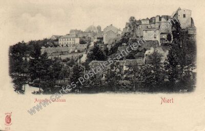 Carte postale ancienne Argenton Chateau — Argenton Chateau (Deux-Sèvres)