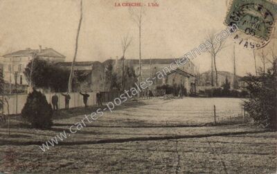 Carte postale ancienne la Creche — La Crèche (Deux-Sèvres)