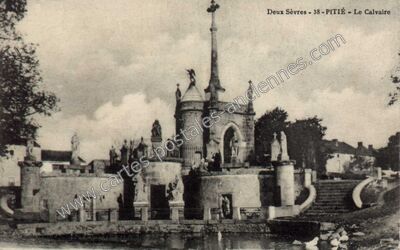 Carte postale ancienne Pitie — La Chapelle-Saint-Laurent (Deux-Sèvres)