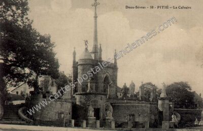 Carte postale ancienne Pitie — La Chapelle-Saint-Laurent (Deux-Sèvres)
