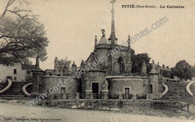 Carte postale ancienne Pitie — La Chapelle-Saint-Laurent (Deux-Sèvres)