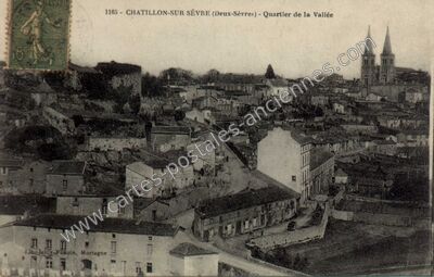 Carte postale ancienne Chatillon sur Sevres — Mauléon (Deux-Sèvres)