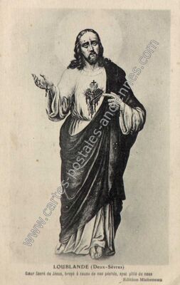 Carte postale ancienne Loublande — Mauléon (Deux-Sèvres)