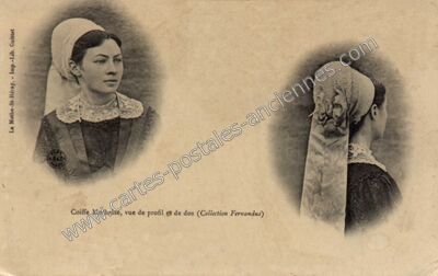 Carte postale ancienne Costume Mothais — La Mothe-Saint-Héray (Deux-Sèvres)