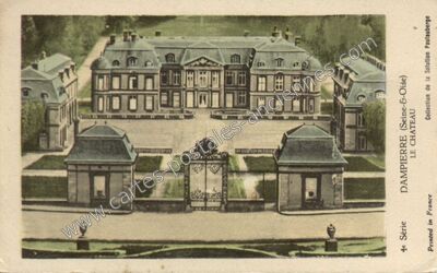 Carte postale ancienne Chateau de Dampierre — Dampierre-en-Yvelines (Yvelines)