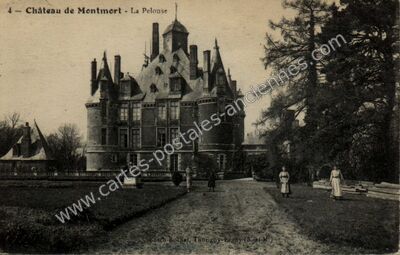 Carte postale ancienne Chateau de Montmort — Les Essarts-le-Roi (Yvelines)