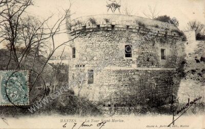 Carte postale ancienne Mantes — Mantes-la-Jolie (Yvelines)
