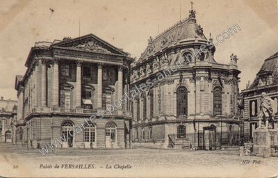 Carte postale ancienne Chateau de Versailles — Versailles (Yvelines)
