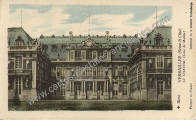 Carte postale ancienne Chateau de Versailles — Versailles (Yvelines)