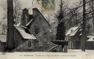 Carte postale ancienne Trianon — Versailles (Yvelines)