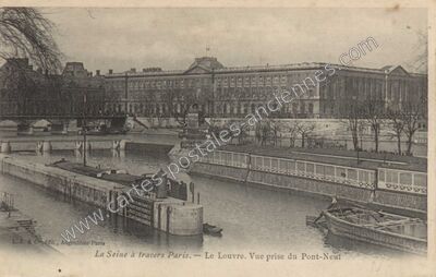Carte postale ancienne Musee du Louvre — Paris 1e (Paris)