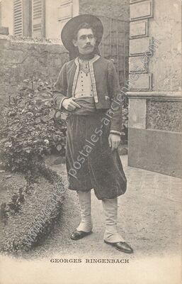 Carte postale ancienne Georges Ringenbach