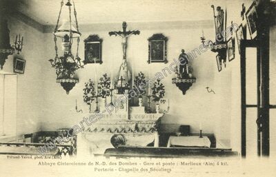 Carte postale ancienne N D'des Dombes — Le Plantay (Ain)