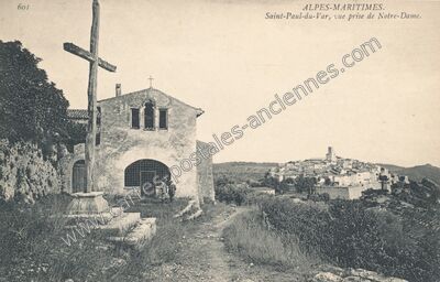 Carte postale ancienne N — Saint Paul (Alpes-Maritimes)