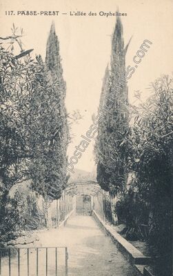 Carte postale ancienne Passe Prest — Saint Paul (Alpes-Maritimes)
