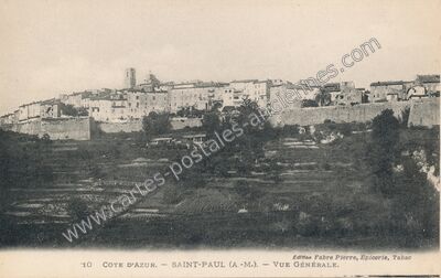 Carte postale ancienne St Paul du Var — Saint Paul (Alpes-Maritimes)