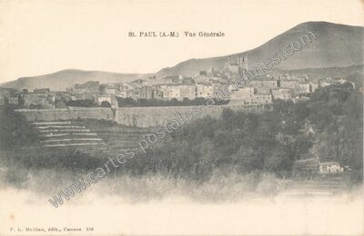 Carte postale ancienne St Paul du Var — Saint Paul (Alpes-Maritimes)