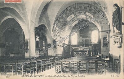 Carte postale ancienne St Paul du Var — Saint Paul (Alpes-Maritimes)