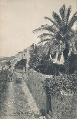 Carte postale ancienne St Paul du Var — Saint Paul (Alpes-Maritimes)