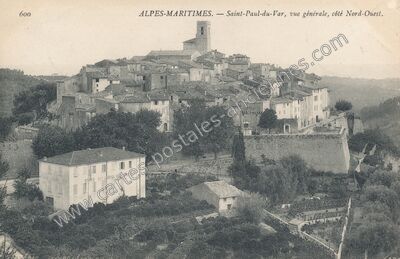 Carte postale ancienne St Paul du Var — Saint Paul (Alpes-Maritimes)