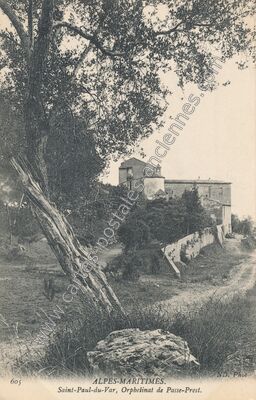 Carte postale ancienne St Paul du Var — Saint Paul (Alpes-Maritimes)