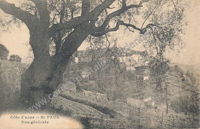 Carte postale ancienne St Paul du Var — Saint Paul (Alpes-Maritimes)